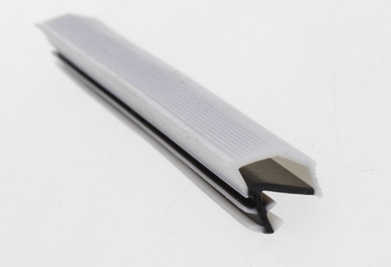 Dual hardness plastic profiles